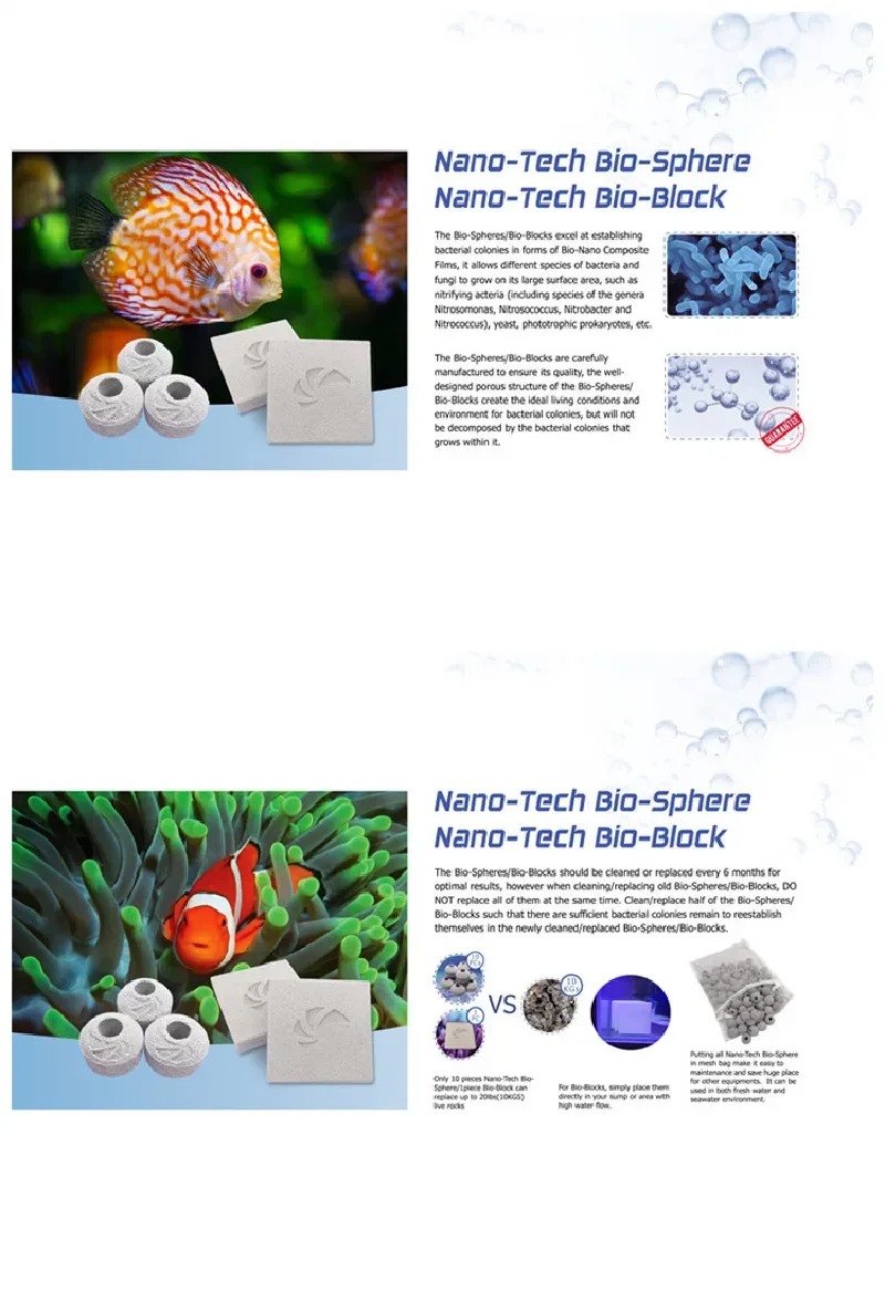Biofiltro Nano Tech Bioblock J - Marine Aquarium Cube recensione e prezzo