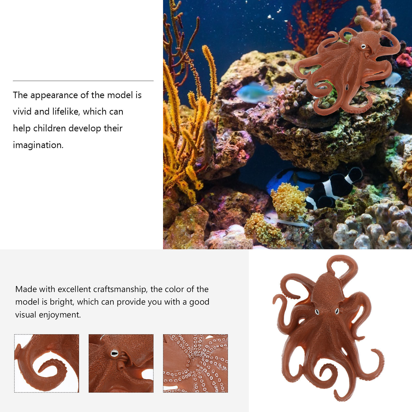 1 pezzo, decorazione in plasti - Ocean Aquarium recensione e prezzo